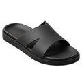 Premium Contoured Slide Sandals – Midnight Black | CLENTS RAUKINS